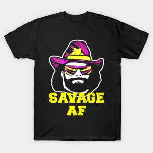 Savage Af // Macho Man // 80s T-Shirt